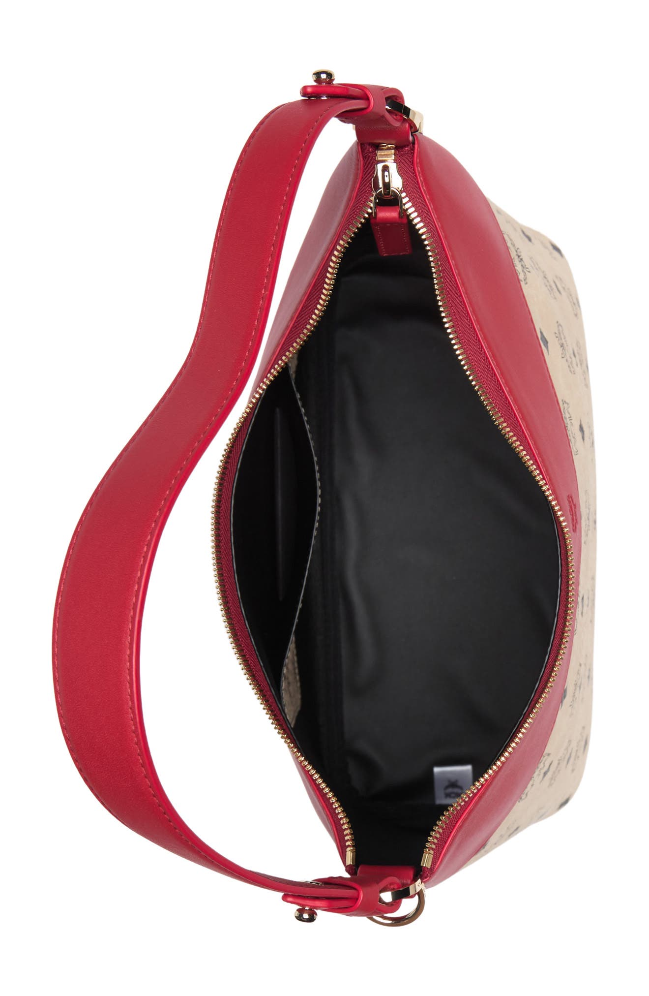 MCM Medium Hobo Bag, Alternate, color, 