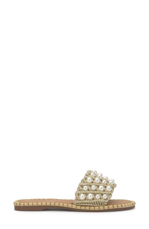 JESSICA SIMPSON JESSICA SIMPSON BRENNARA 2 BEADED SLIDE SANDAL 