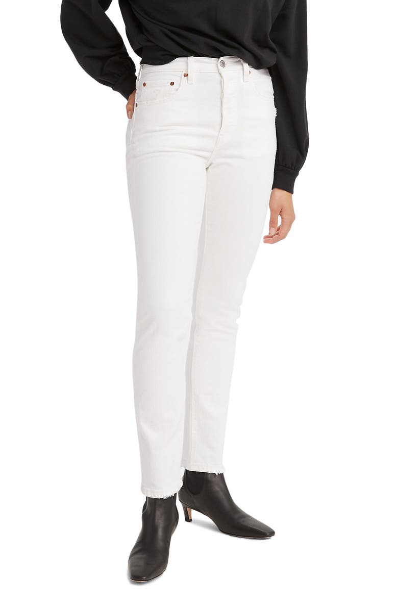 Levi's® 501® Skinny Jeans, Main, color, CLOUD OVER