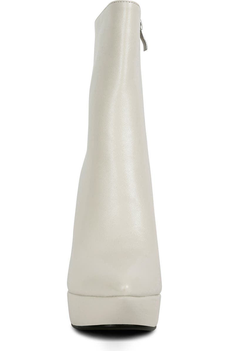 Rag & Co Magna Platform Bootie, Alternate, color, Pale Beige