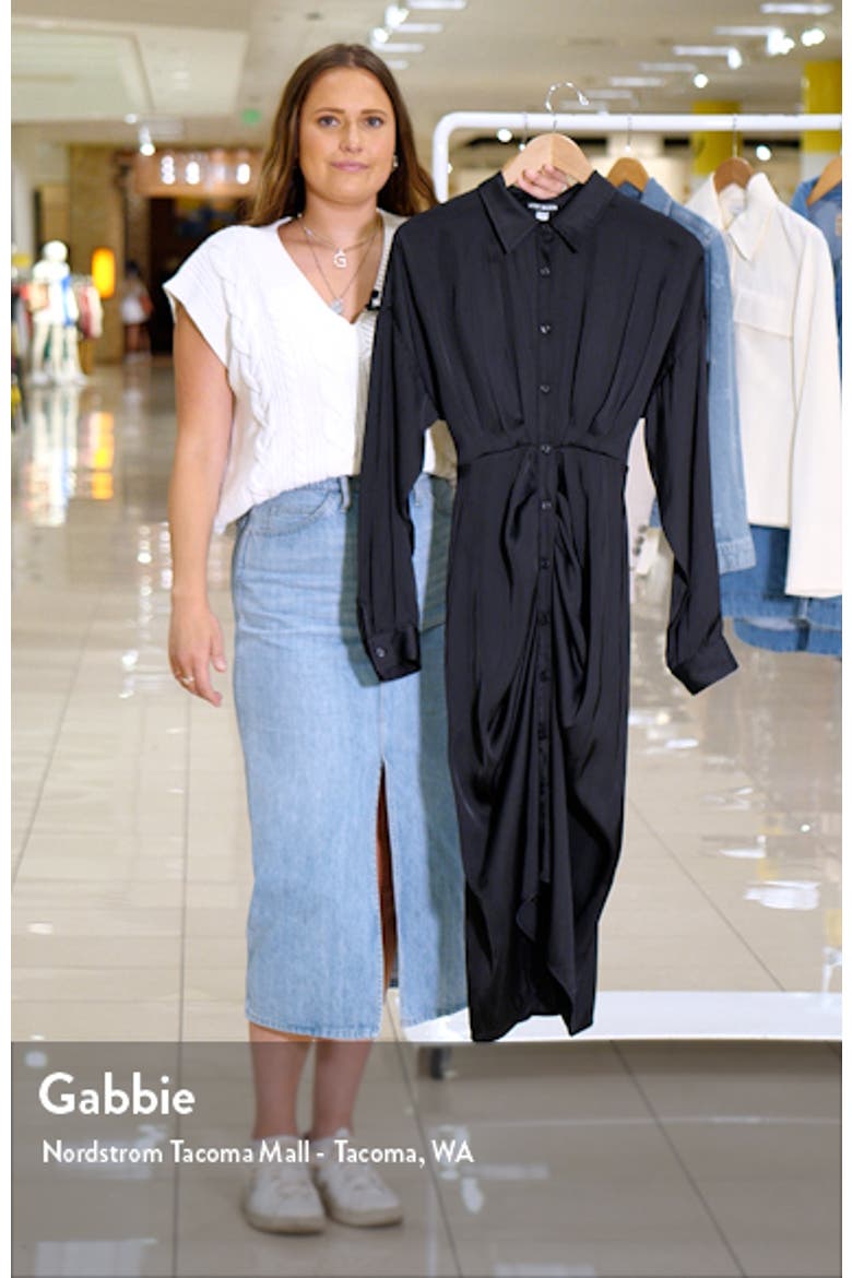 Sula Long Sleeve Shirtdress video