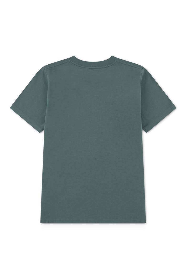 Kids' Keep Calm Graphic Tee, Alternate, color, SAGEBRUSH GREEN