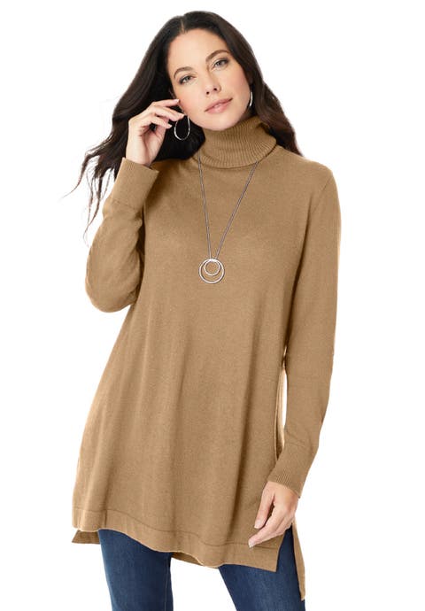 Plus Size Cashmore Turtleneck Sweater