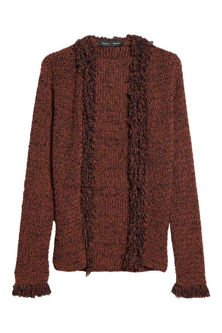 Nilo Textured Jacquard Top, Alternate, color, BLACK/ COPPER