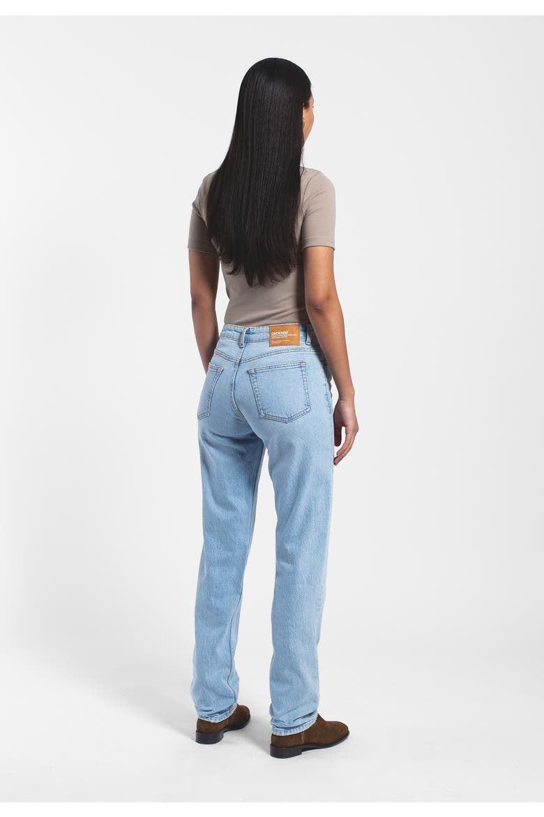 Arch Mid Straight Jeans, Alternate, color, Bay Light Used