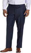 JV Reflex Big & Tall Flat-front Suit Pants
