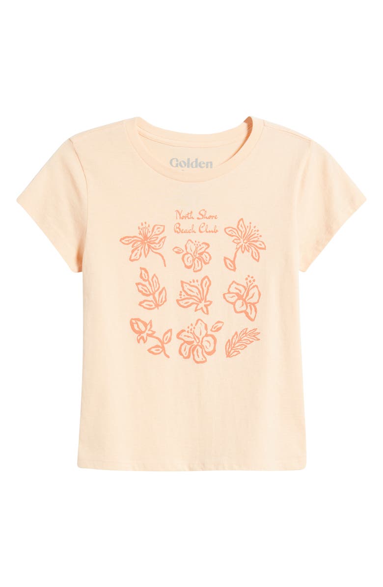 GOLDEN HOUR North Shore Cotton Graphic T-Shirt, Alternate, color, Peach Parfait