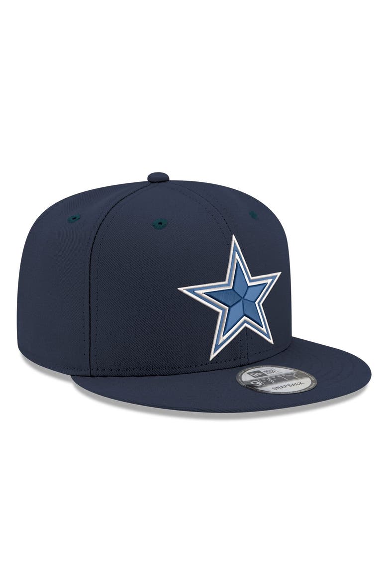 Men's New Era  Navy Dallas Cowboys 9FIFTY Snapback Hat, Alternate, color, Navy