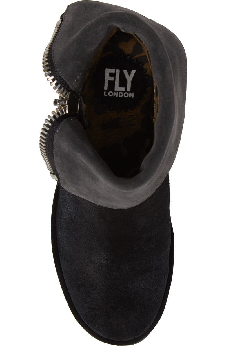 Fly London 'Yex' Platform Wedge Bootie, Alternate, color,