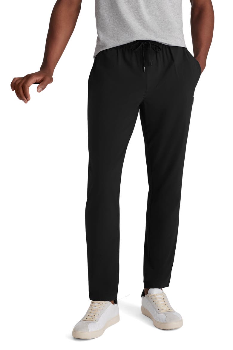 Luxe Traveler Pants, Main, color, BLACK