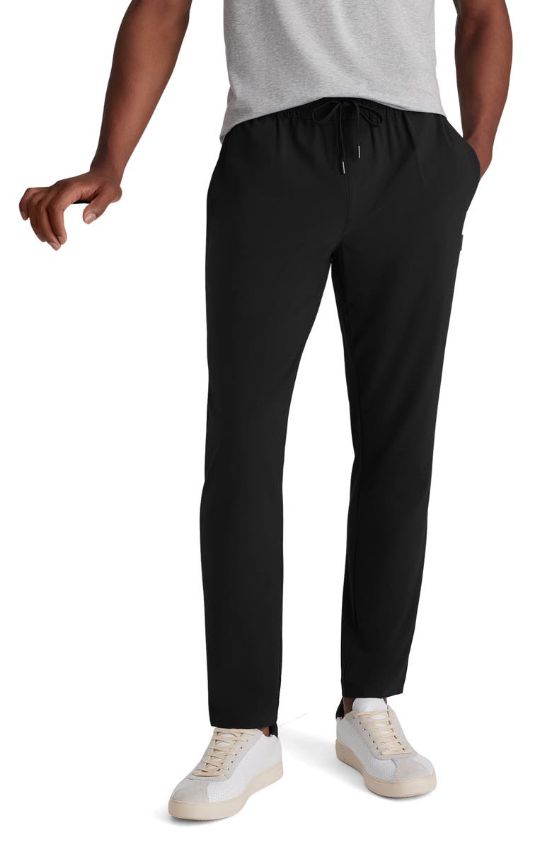 Tommy John Luxe Traveler Pants, Main, color, Black