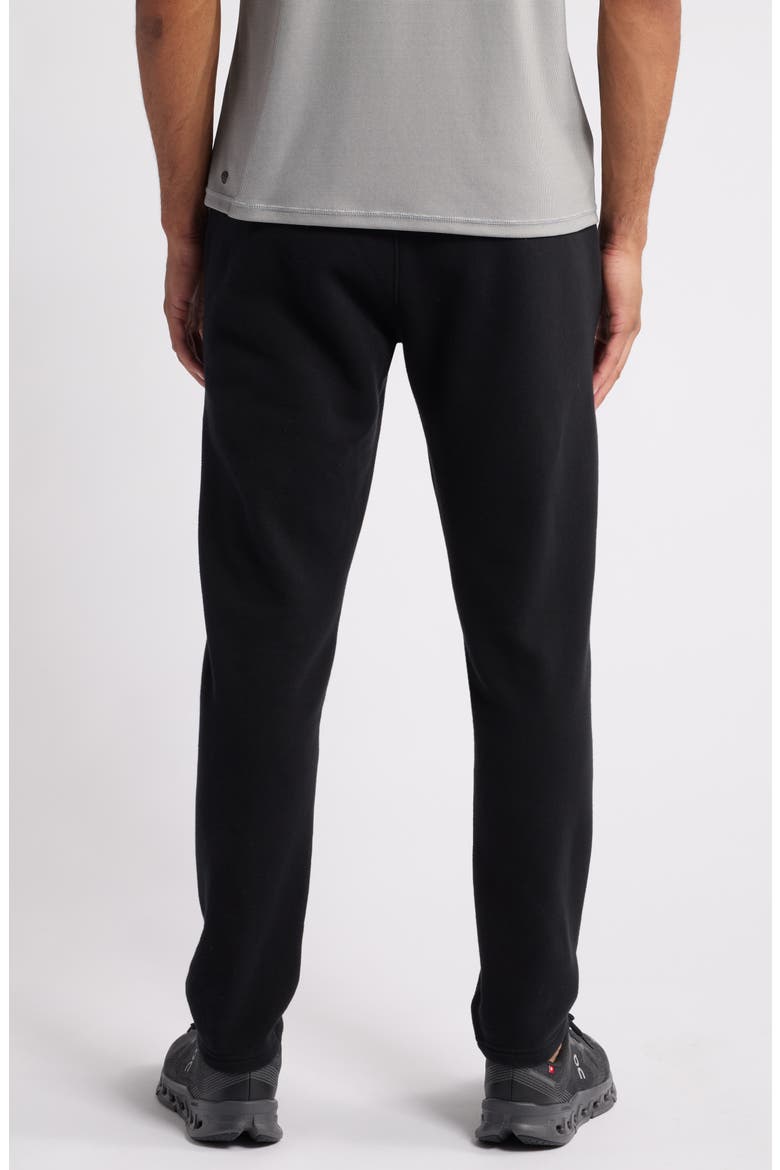 Cloud Fleece Straight Leg Sweatpants, Alternate, color, BLACK