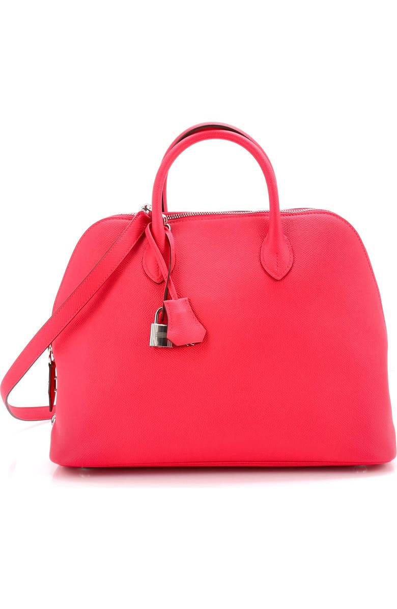 Pre-Owned Hermes Bolide 1923 Bag Epsom 30, Main, color, Rose Extreme