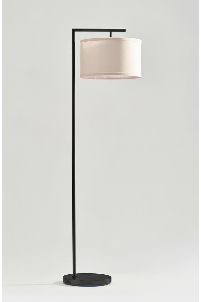 Montage Modern 60" LED Smart Home Compatible Floor Lamp, Bulb Included, Alternate, color, BLACK