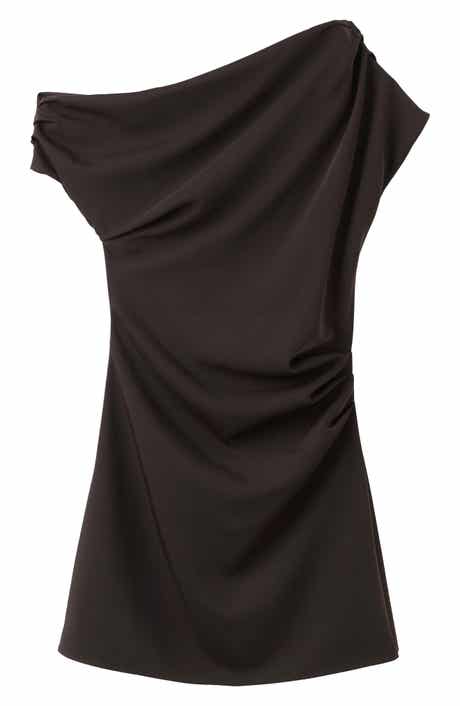 One-Shoulder Minidress