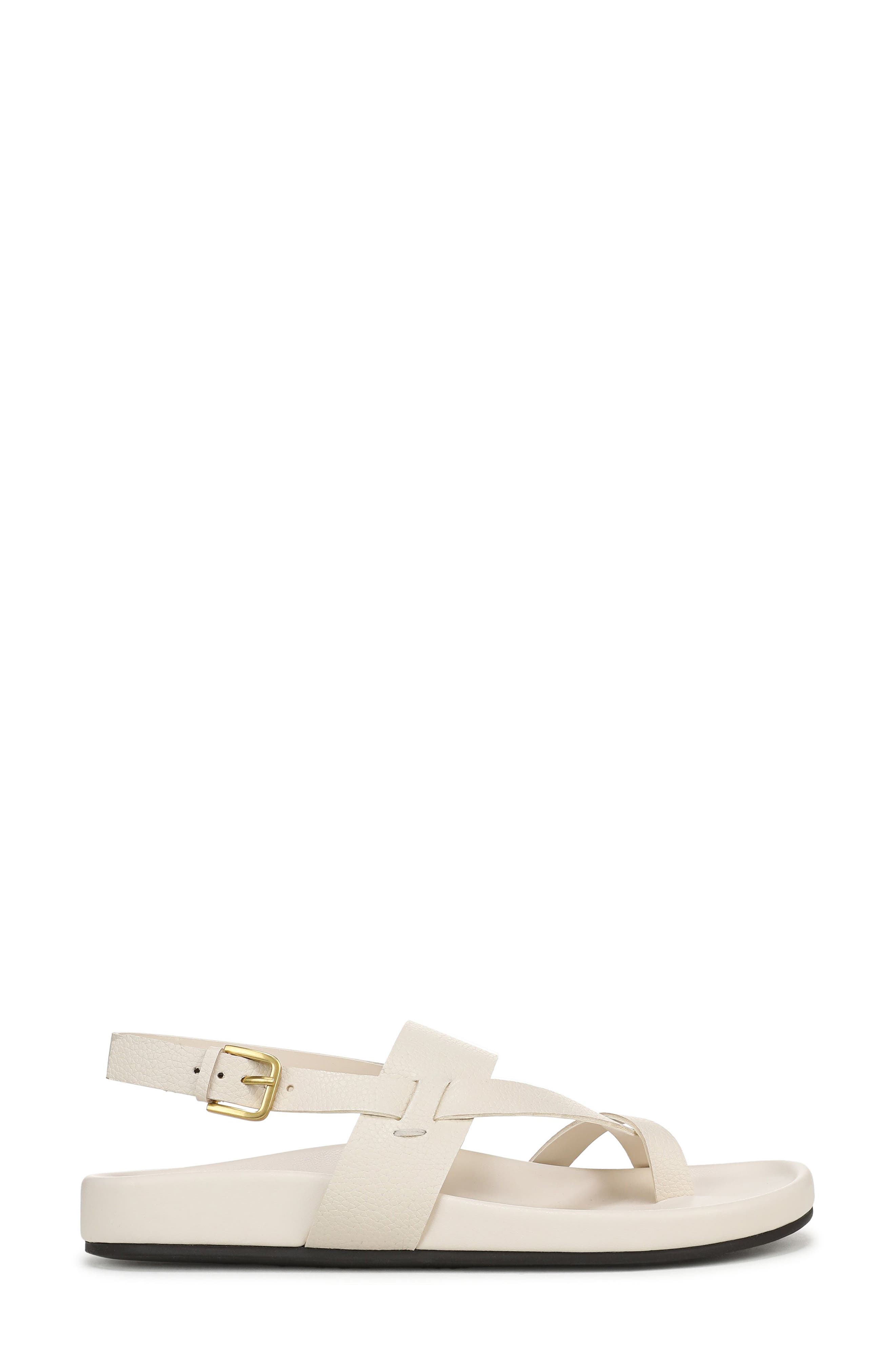 Beryl Toe Loop Slingback Sandal, Alternate, color, WHITE