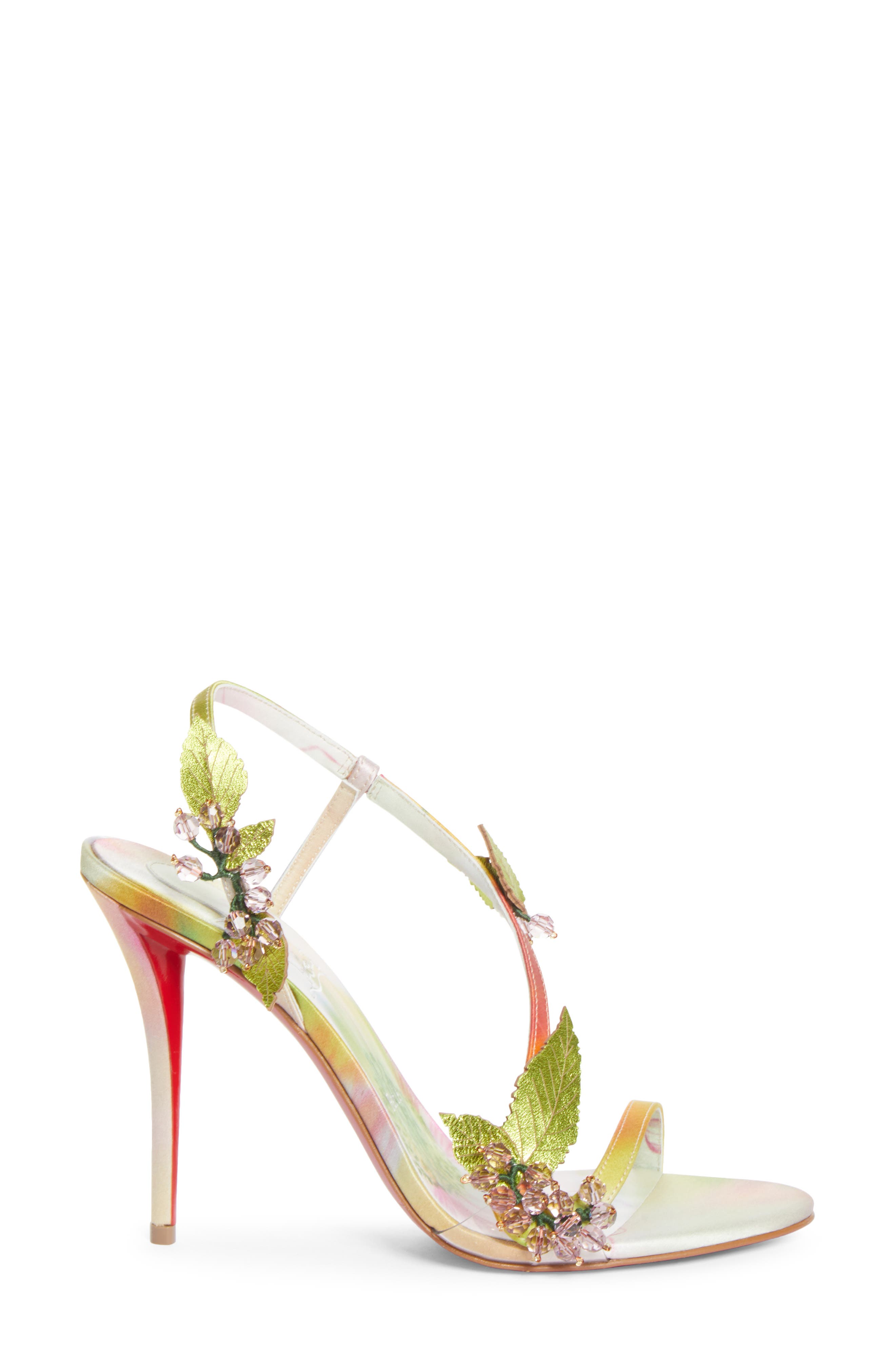 Rosa Fruit Sandal, Alternate, color, GREEN MULTI