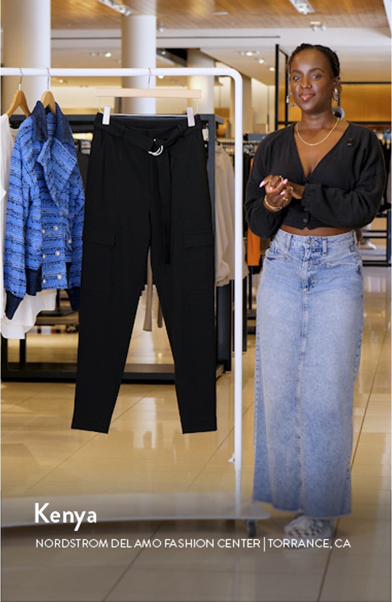 Deco Crepe Cargo Pants, sales video thumbnail