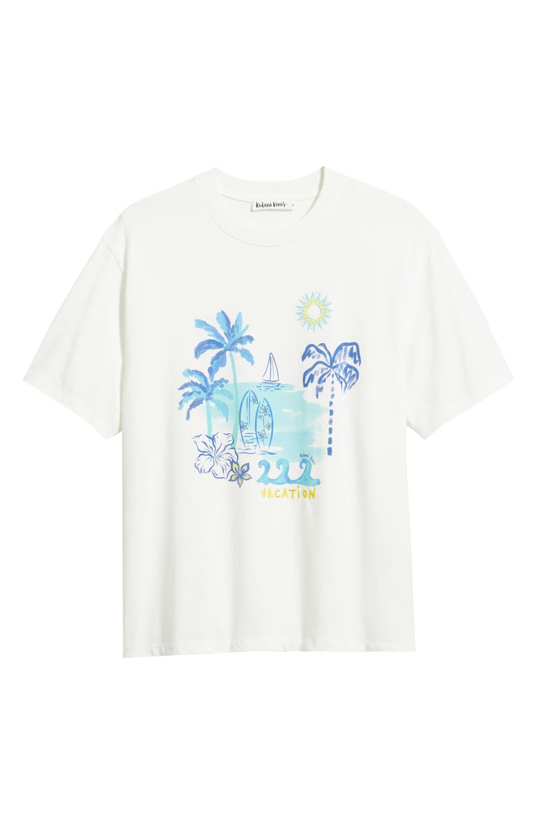 Kulani Kinis Boyfriend Graphic T-Shirt, Alternate, color, Shell Spritz