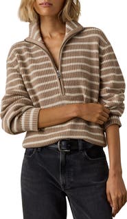 Faherty Northshore Quarter Zip Sweater