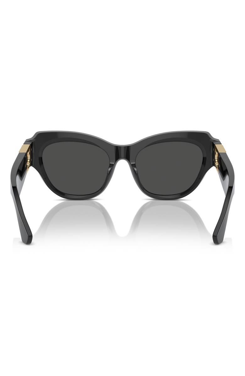 Burberry 52mm Irregular Sunglasses, Alternate, color, 