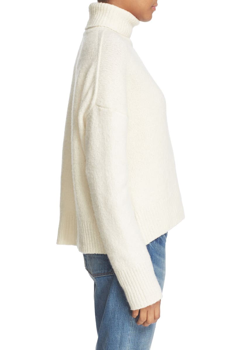 Vince Wool Blend Turtleneck, Alternate, color,