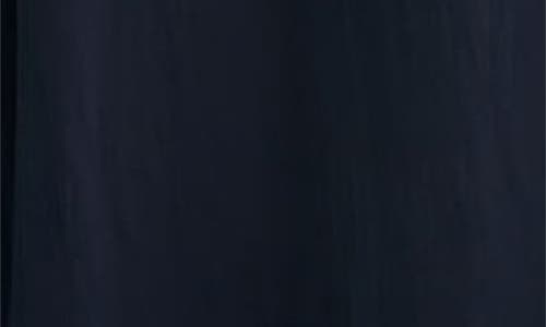 Ramy Brook Sylvie Mixed Media Cotton Blend Dress In Spring Navy