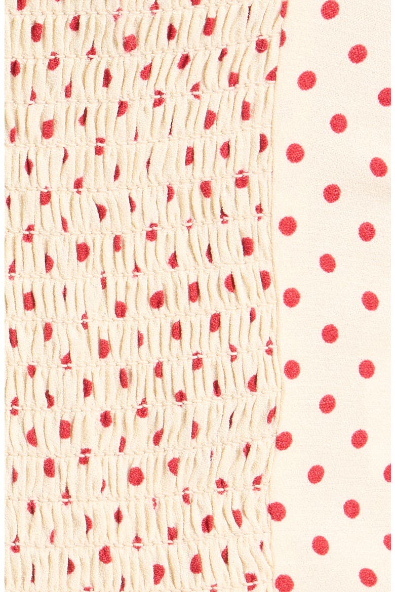 Andrea Polka Dot Top, Alternate, color, MARILYN DOT