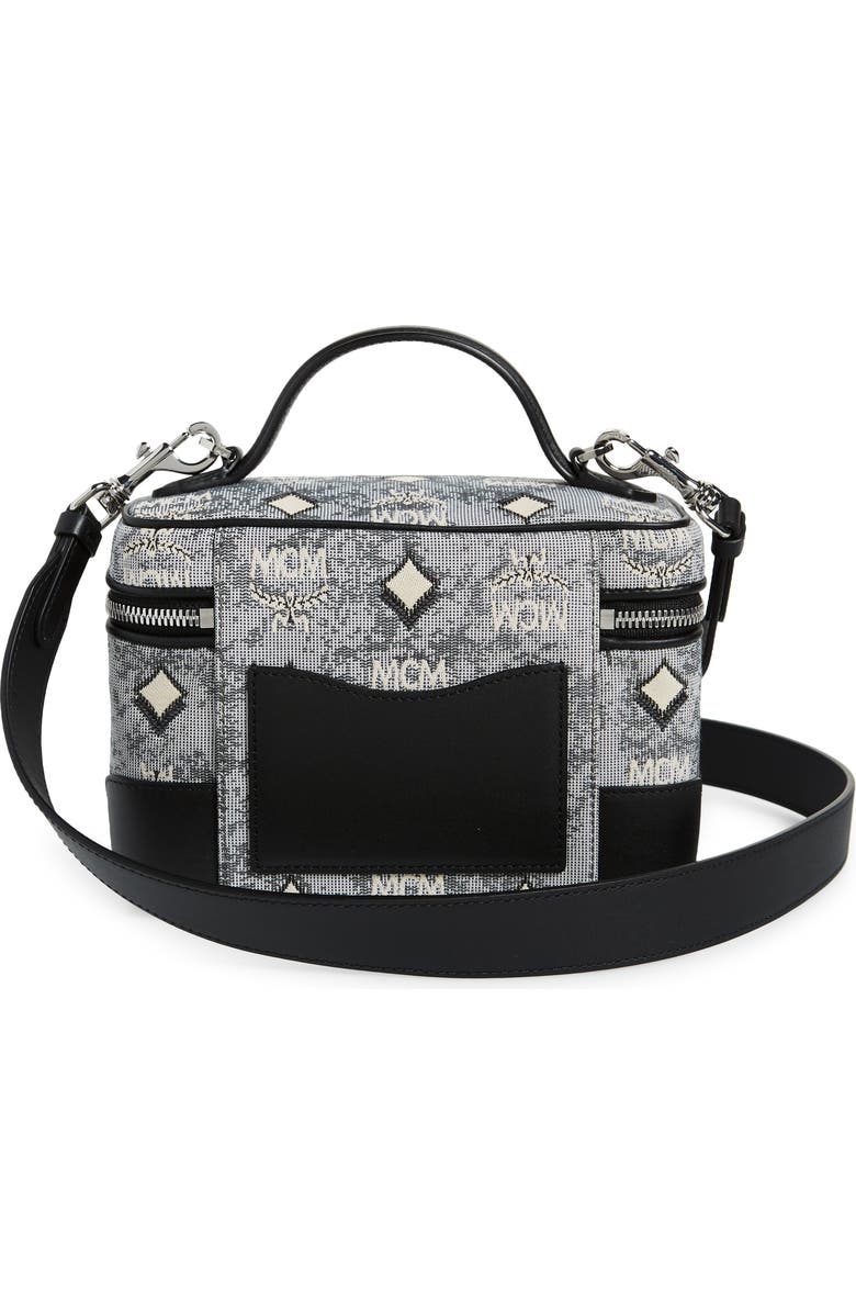 MCM Small Vintage Jacquard Crossbody Bag, Alternate, color,