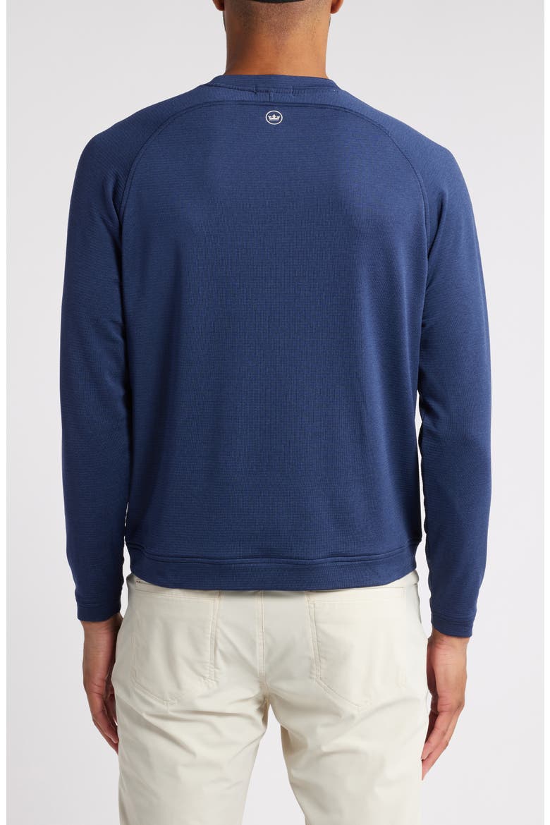 Beaumont Performance Crewneck Top, Alternate, color, NAVY