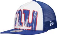 New Era Men's New Era White/Royal New York Giants Distressed 9FIFTY A-Frame Snapback Hat