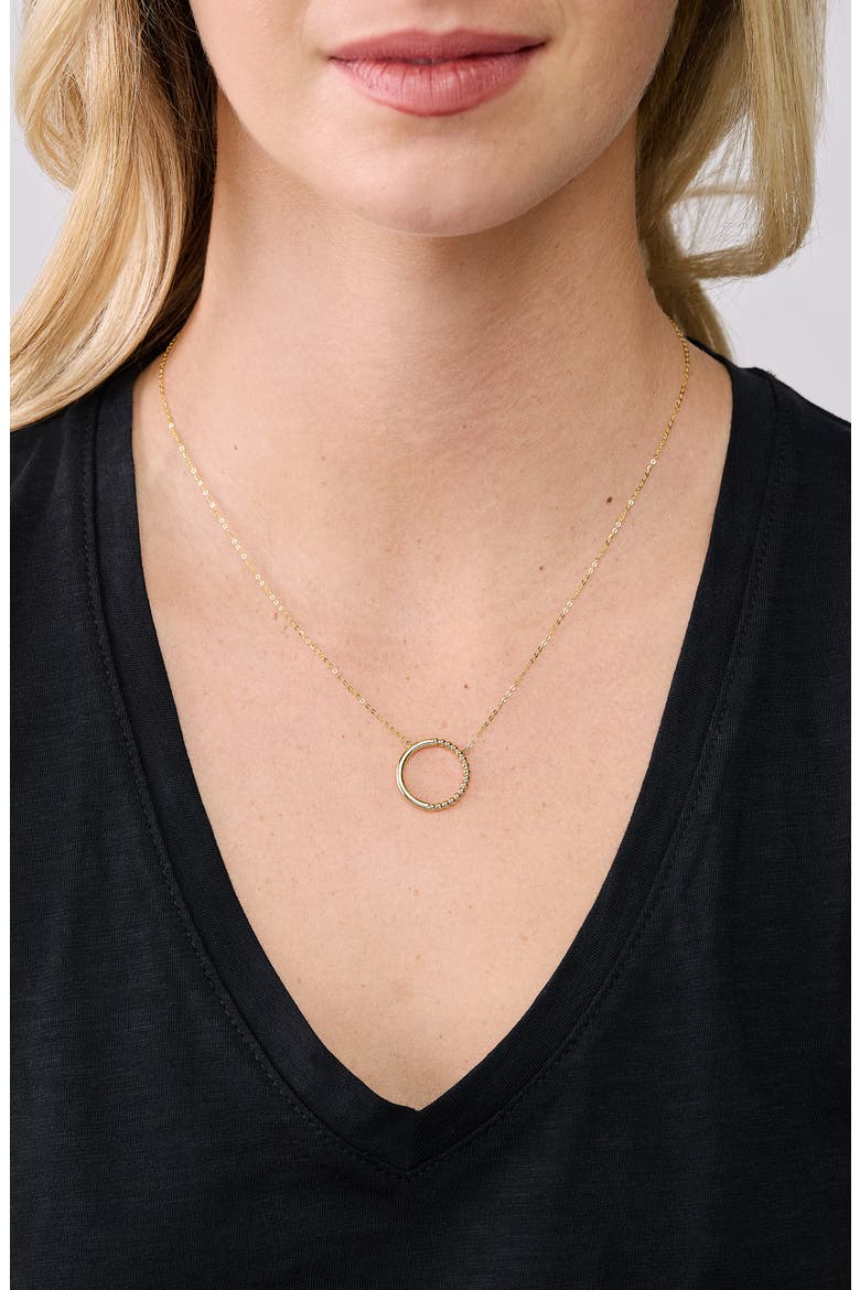 14K Gold Pendant Necklace, Alternate, color, 14K YELLOW GOLD