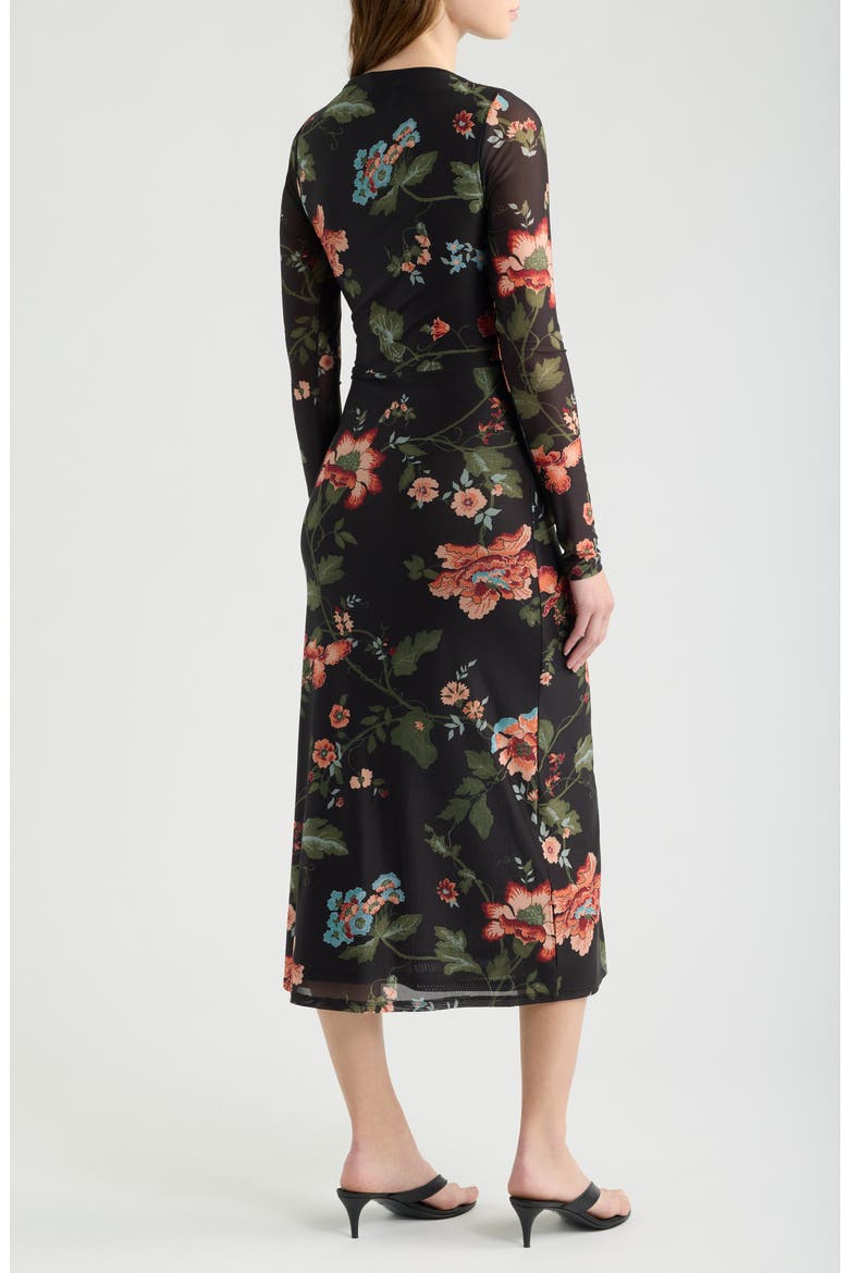 Katya Midi Dress, Alternate, color, CHDF