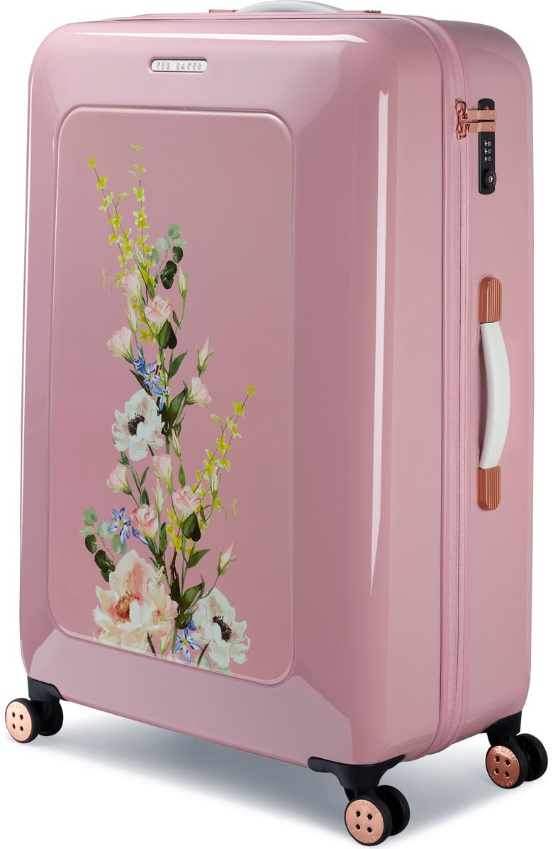 Ted Baker London Large Elegant Print 32-Inch Hard Shell Spinner Suitcase, Alternate, color,