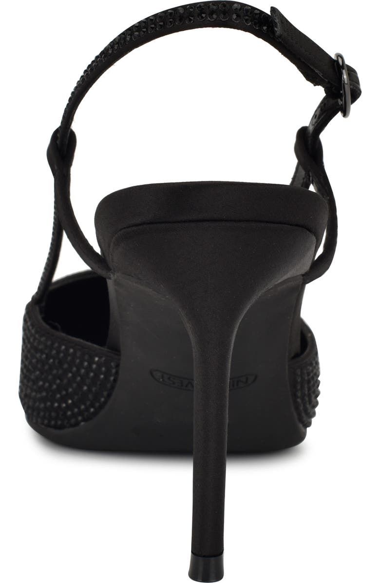 Nine West Romeo Rhinestone Slingback Pump, Alternate, color,