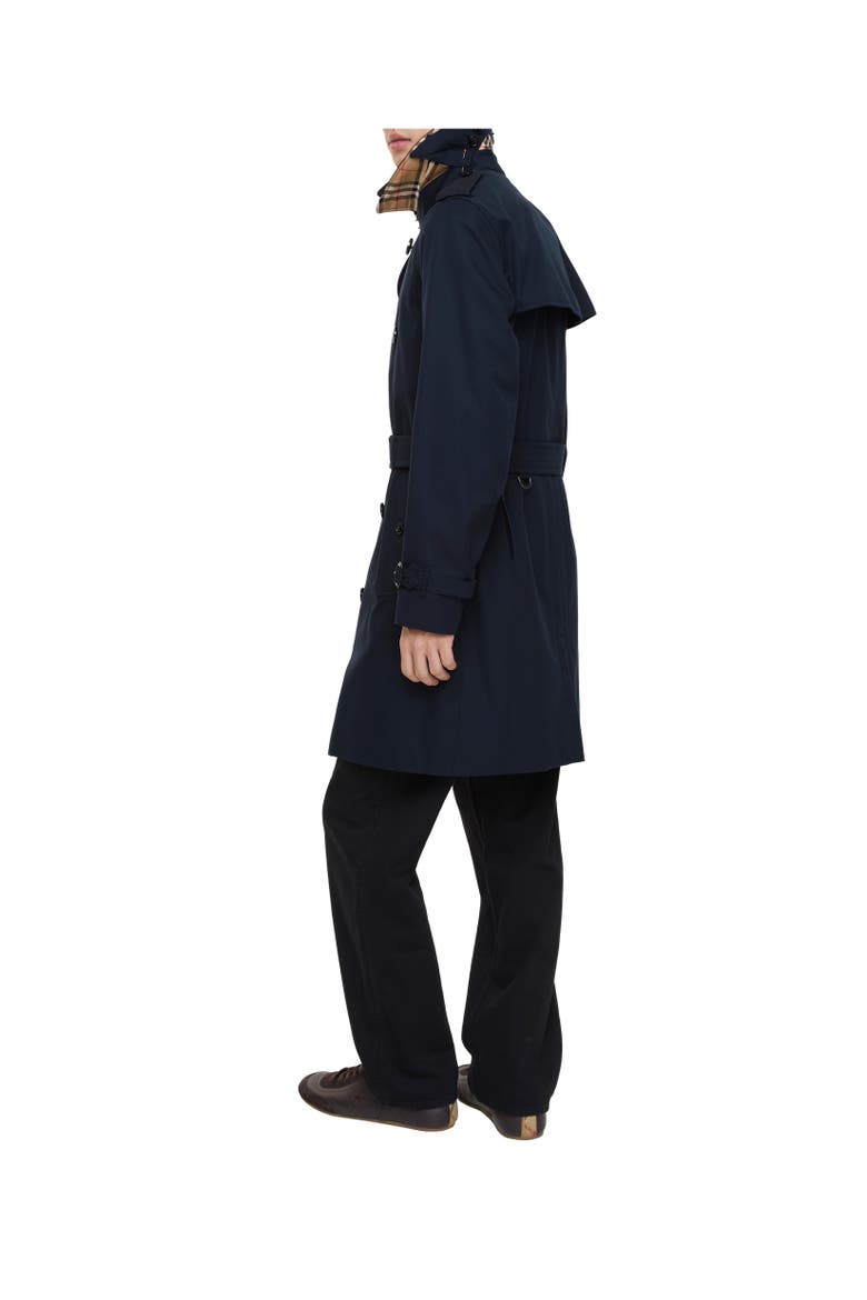 Mid-length Kensington Heritage Trench Coat, Alternate, color, Blue