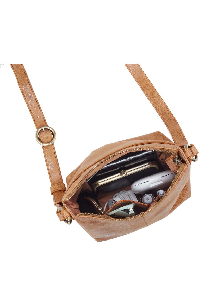 HOBO Expedition Leather Crossbody Bag, Alternate, color, Whiskey