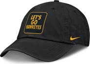Nike Men's Nike Black Iowa Hawkeyes Local Club Adjustable Hat
