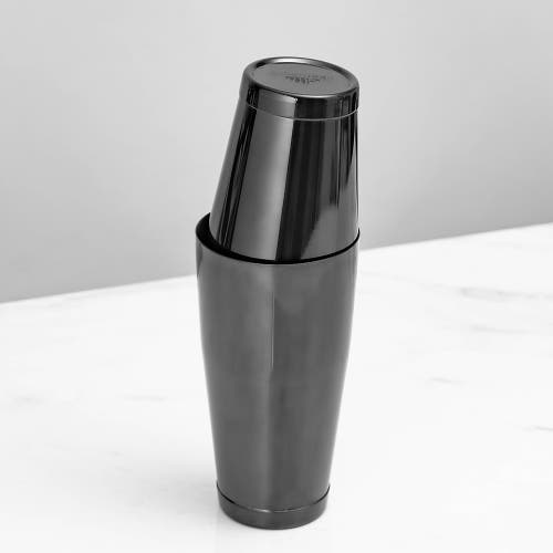 A Bar Above Black Boston Cocktail Shaker Set, Weighted In Black