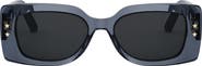 DIOR 'DiorPacific S1U 53mm Rectangular Sunglasses