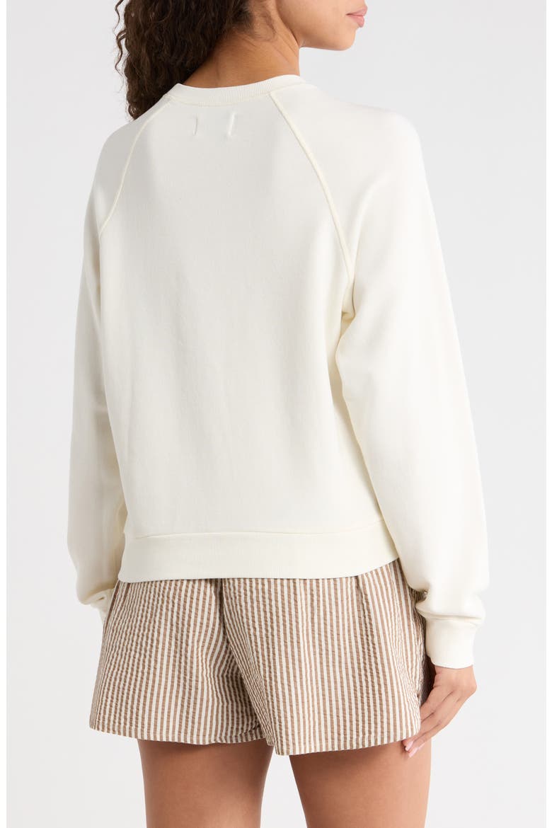 Cloud 9 French Terry Sweatshirt, Alternate, color, ANTIQUE WHITE