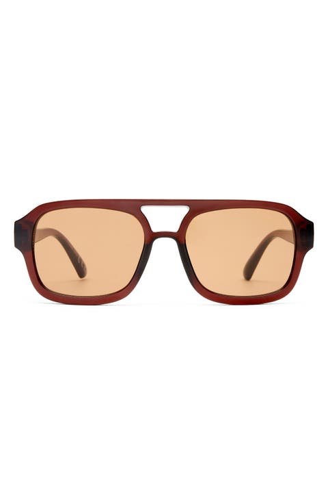 Whirlpool 53mm Aviator Sunglasses