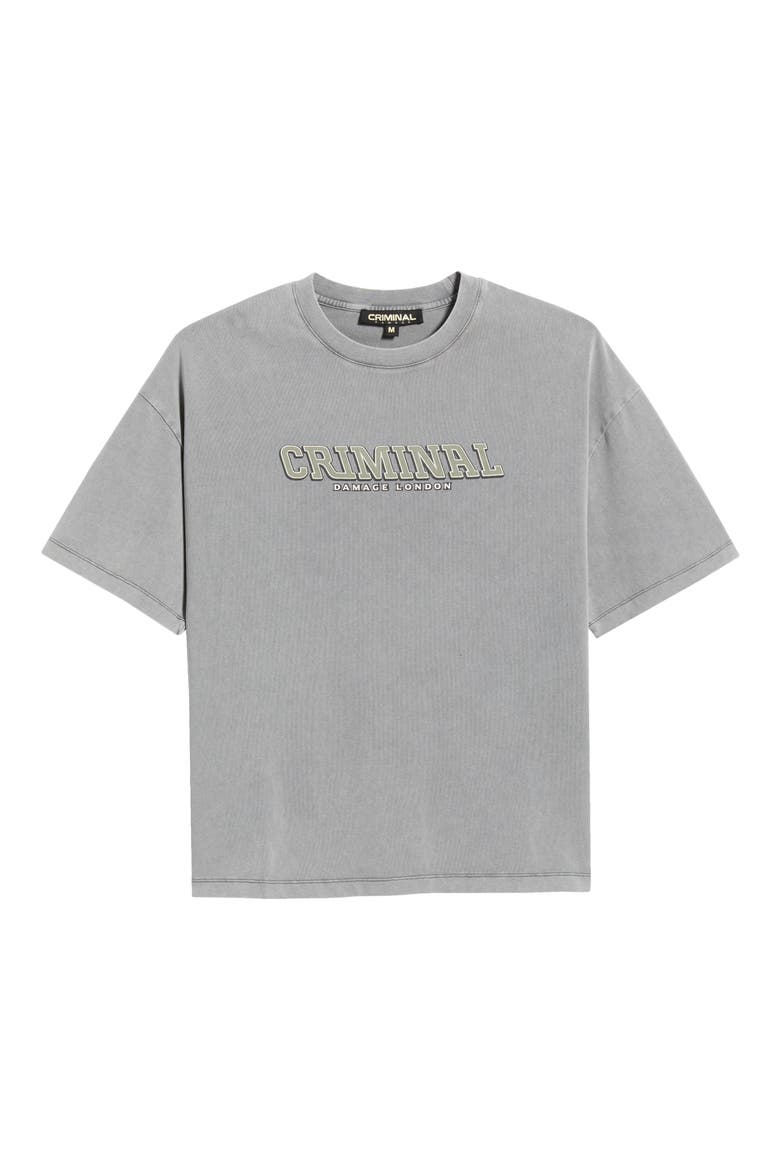 Statute Graphic T-Shirt, Alternate, color, GREY