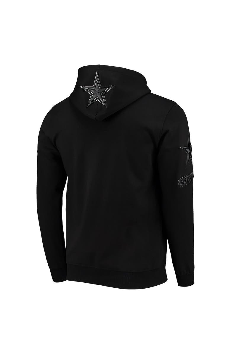 PRO STANDARD Men's Pro Standard Black Dallas Cowboys Team Logo Pullover Hoodie, Alternate, color,