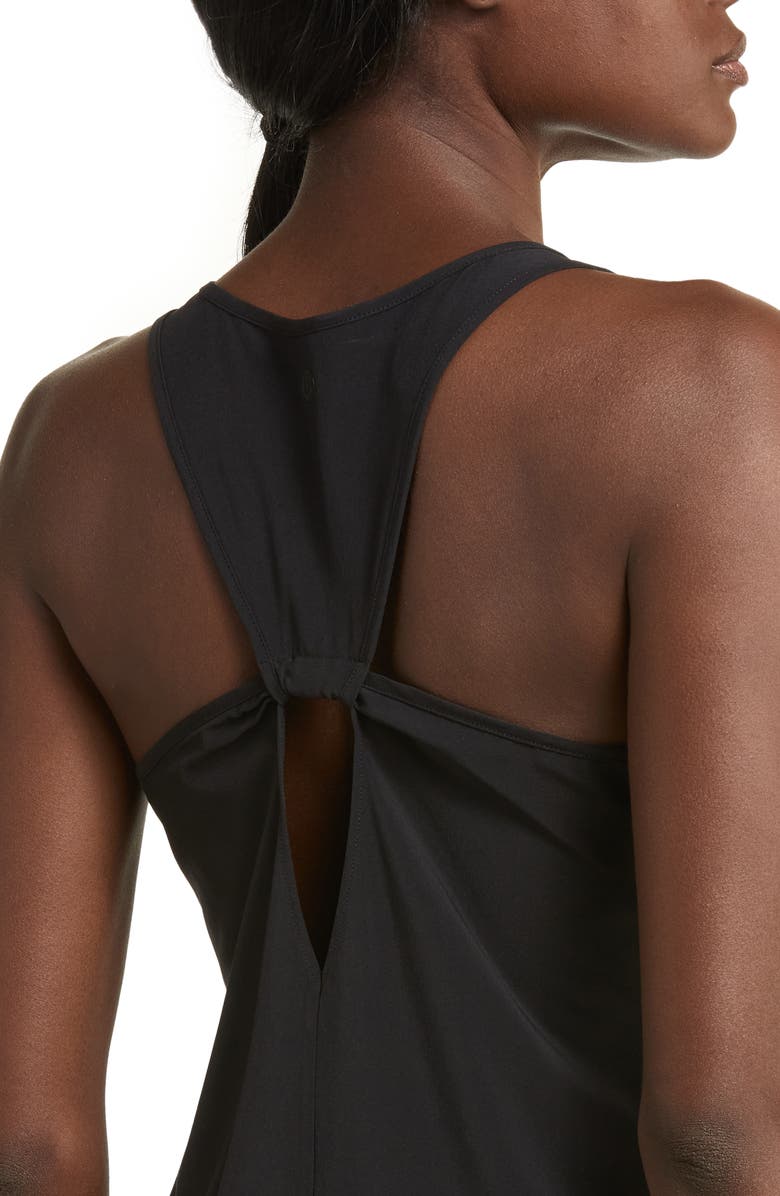 Zella Getaway Relaxed High-Low Maxi Dress, Alternate, color, 