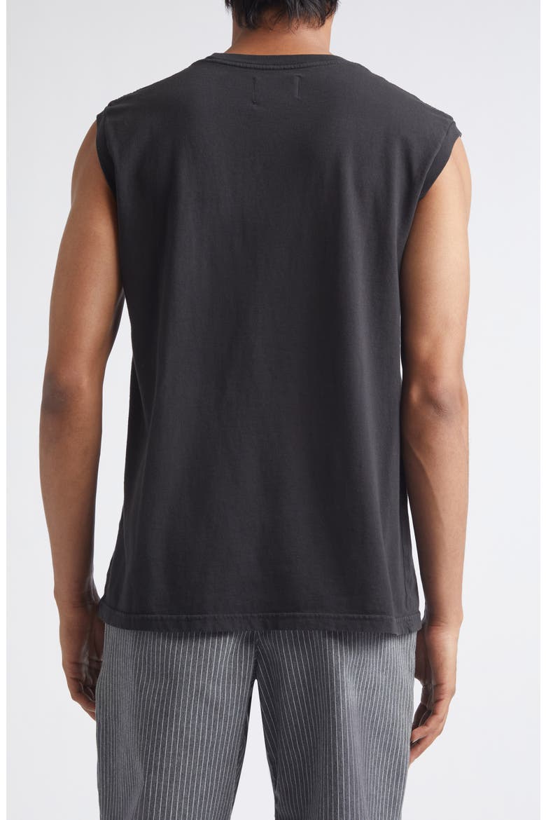 Star Logo Muscle Tee, Alternate, color, BLACK
