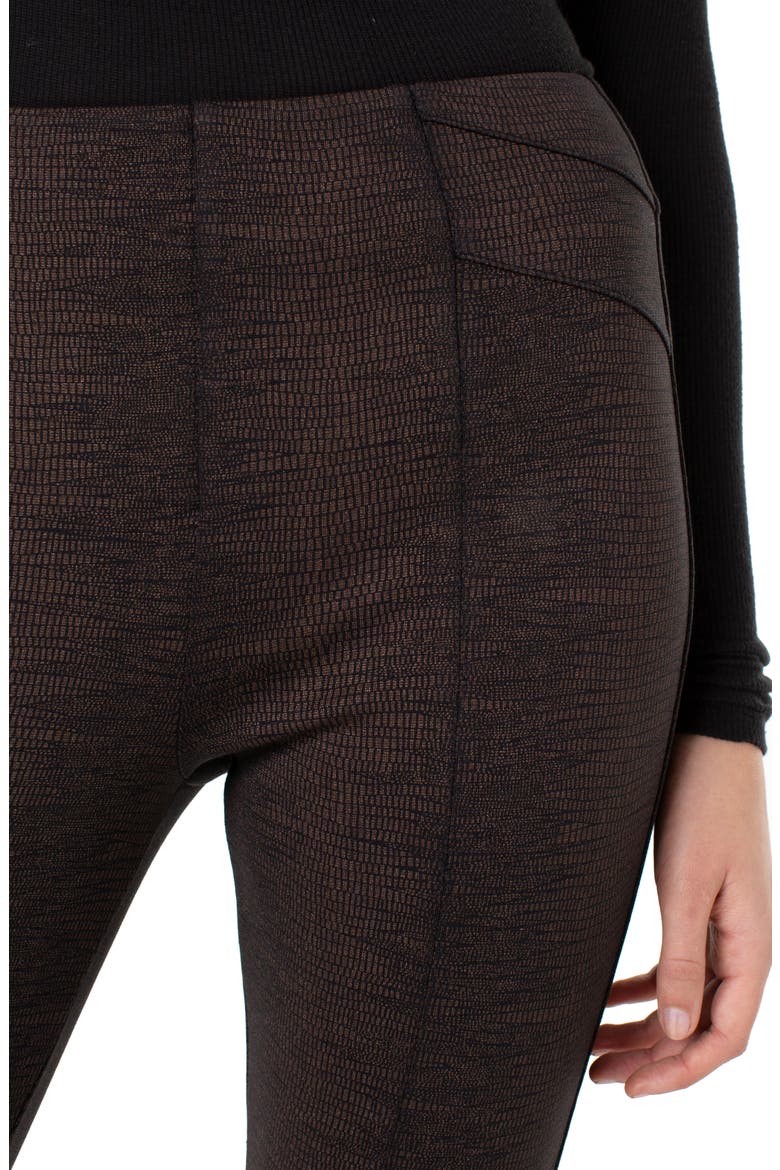 Reese Pull-On Leggings, Alternate, color, COPPER/ BLACK