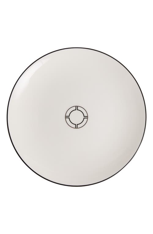 Wedgwood X Vera Wang Luxe Graphite Bone China Plate In No Color