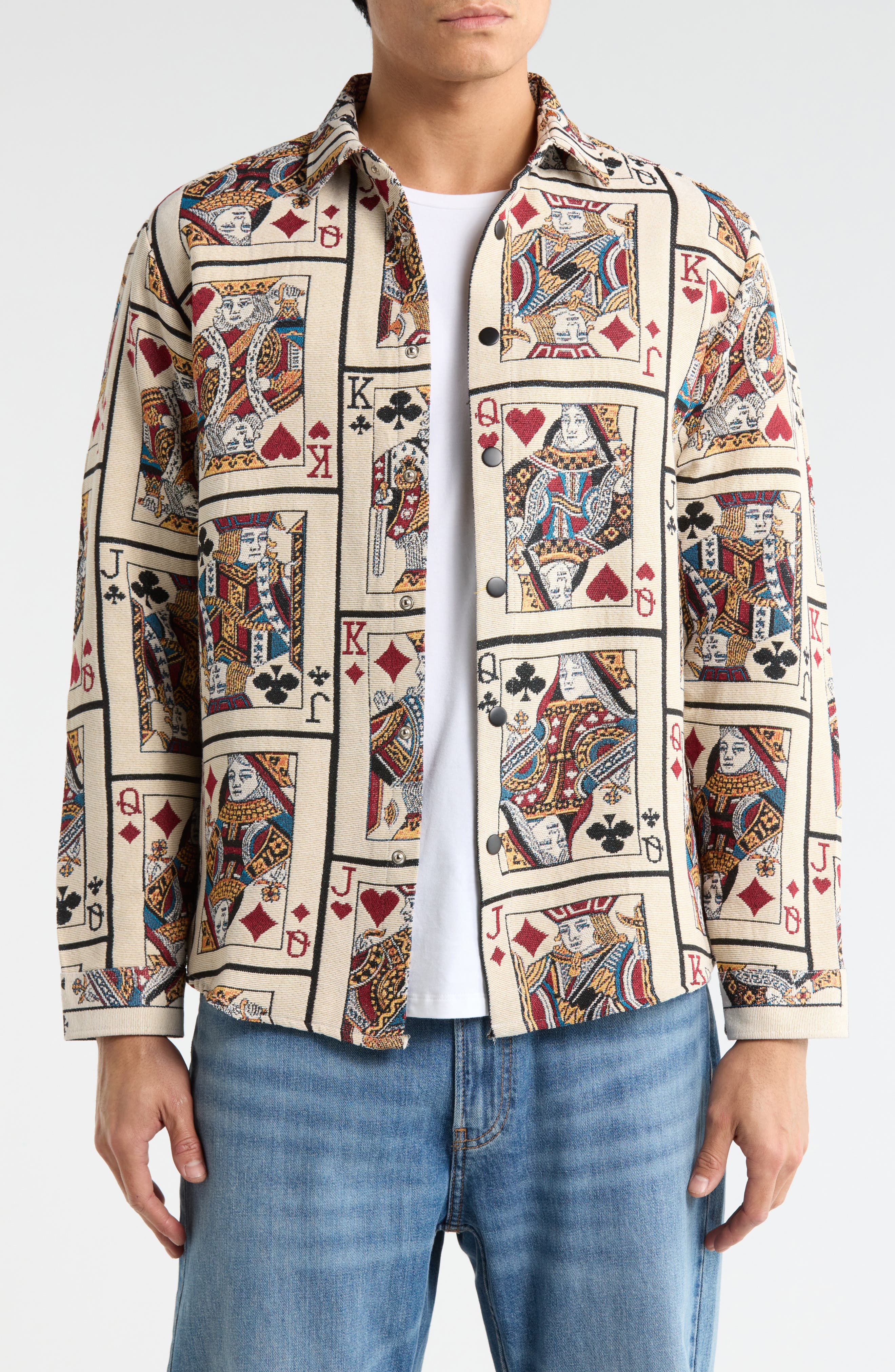 T.R. PREMIUM Tapestry Shirt Jacket