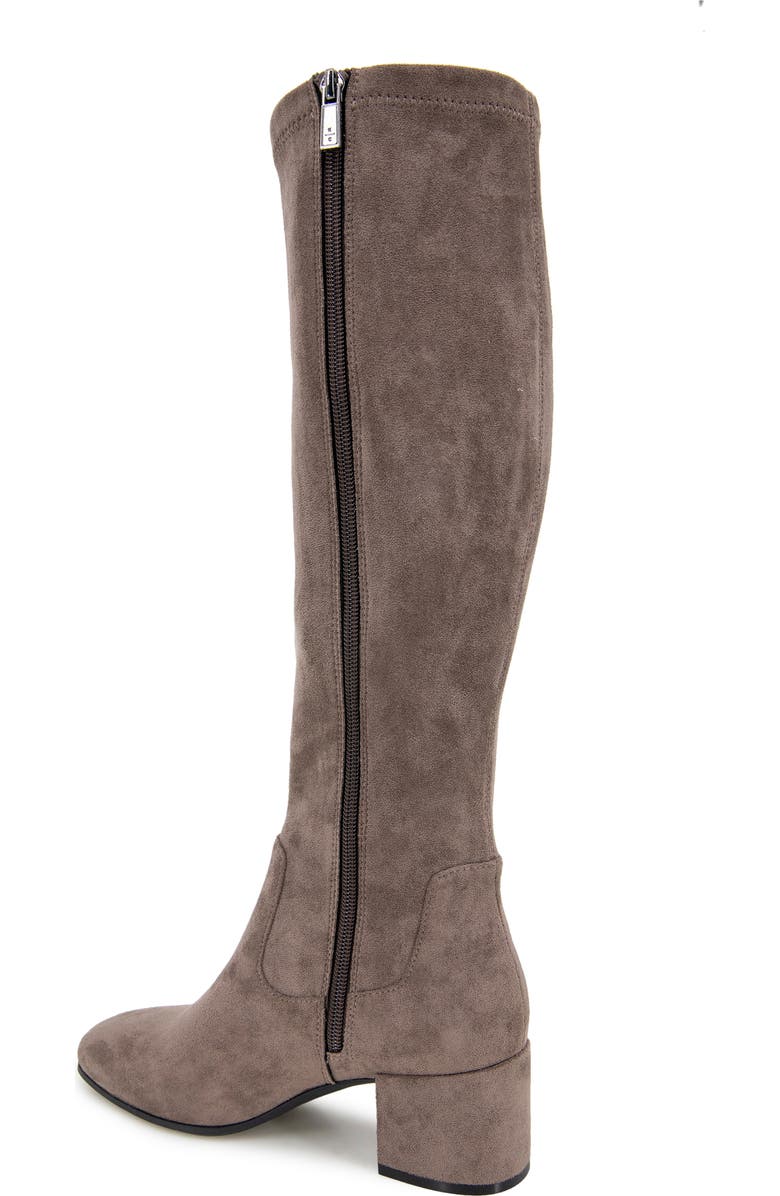 Reaction Kenneth Cole Rida Stretch Knee High Boot, Alternate, color, Shitake Micro